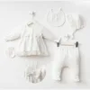 Σύνολο 5 τεμ. Λευκό Chic Newborn