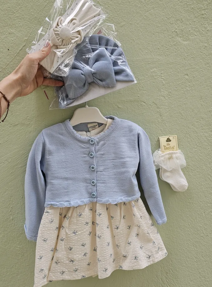 Baby Blue Bows Combo