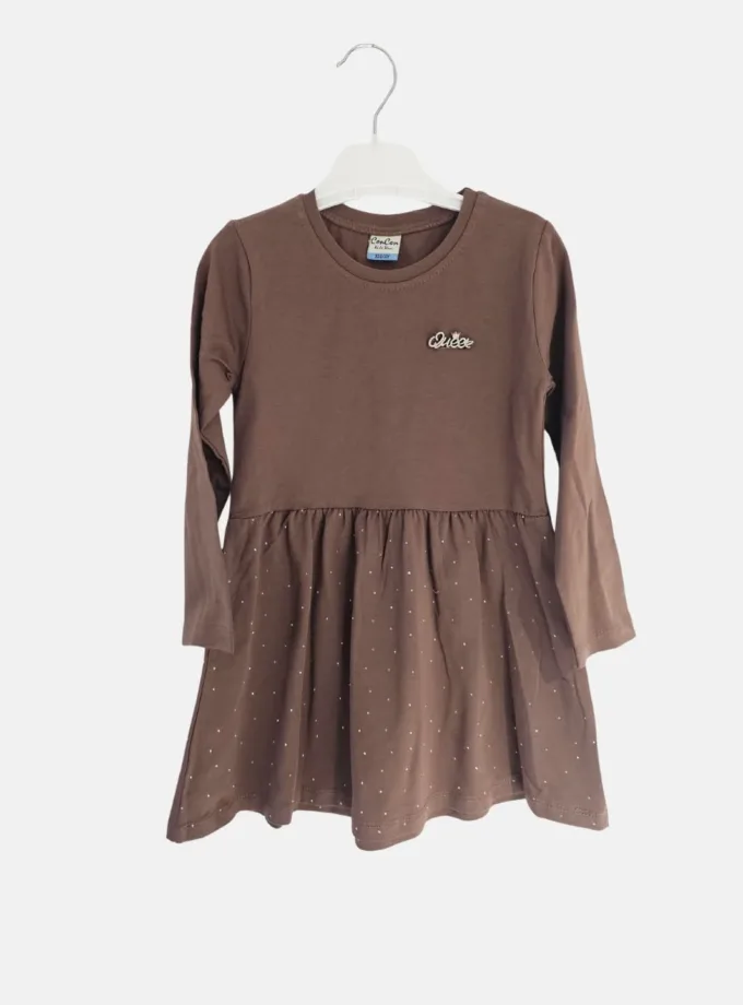 Φόρεμα Καφέ Μ/Μ Mini