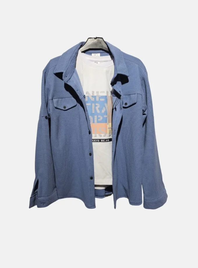 Πουκάμισο με T-shirt Ραφ Junior