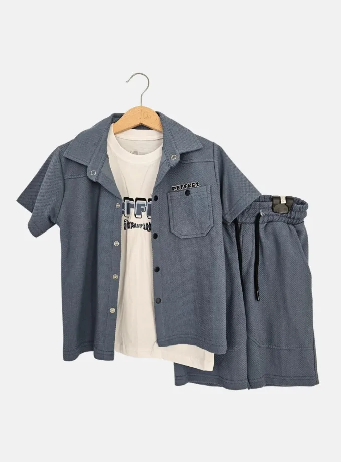 Σύνολο Perfect με Βερμούδα Ραφ Junior