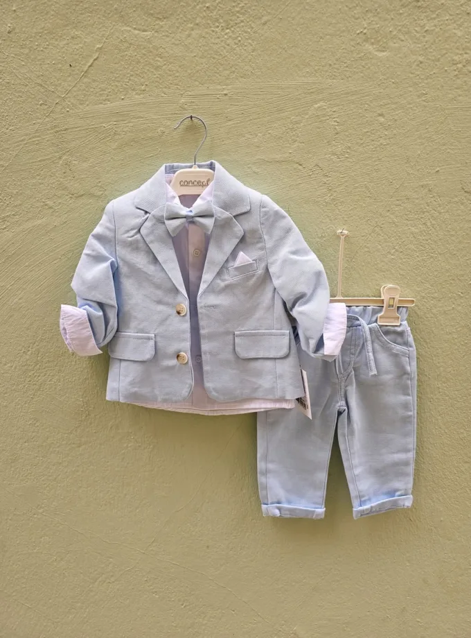 Σύνολο με Σακάκι Baby Blue Bebe