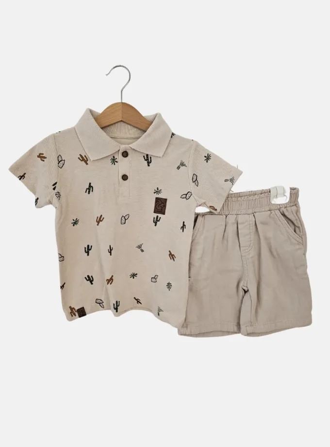 Σύνολο Polo Cactus Bebe