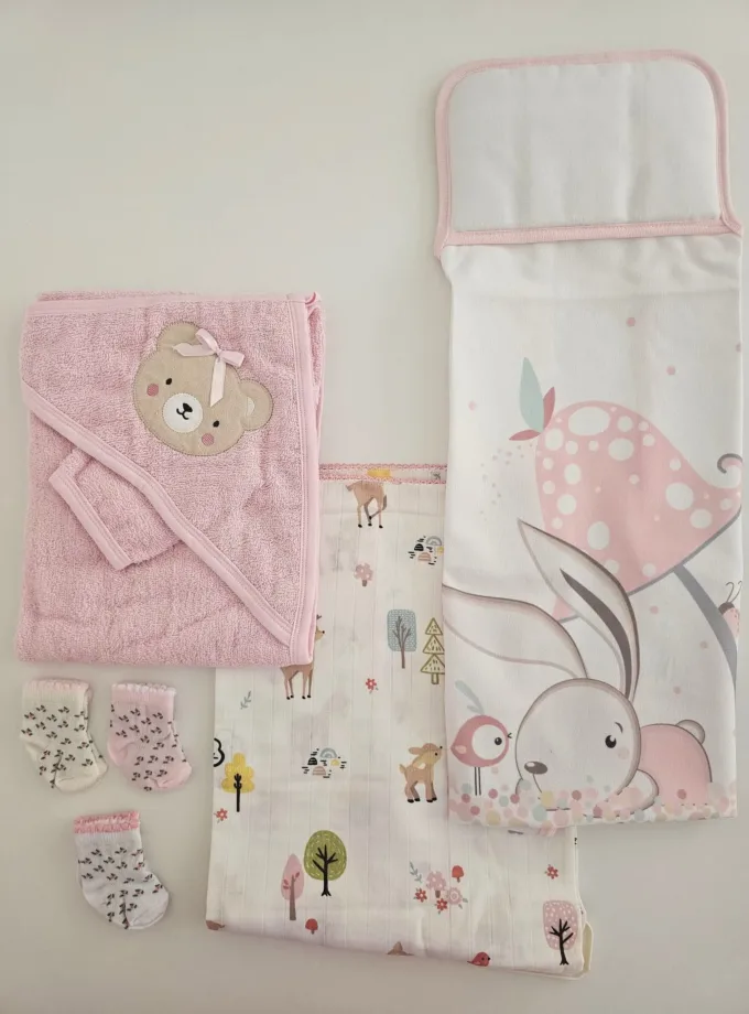 Πακέτο Προίκας Baby Pink Bear