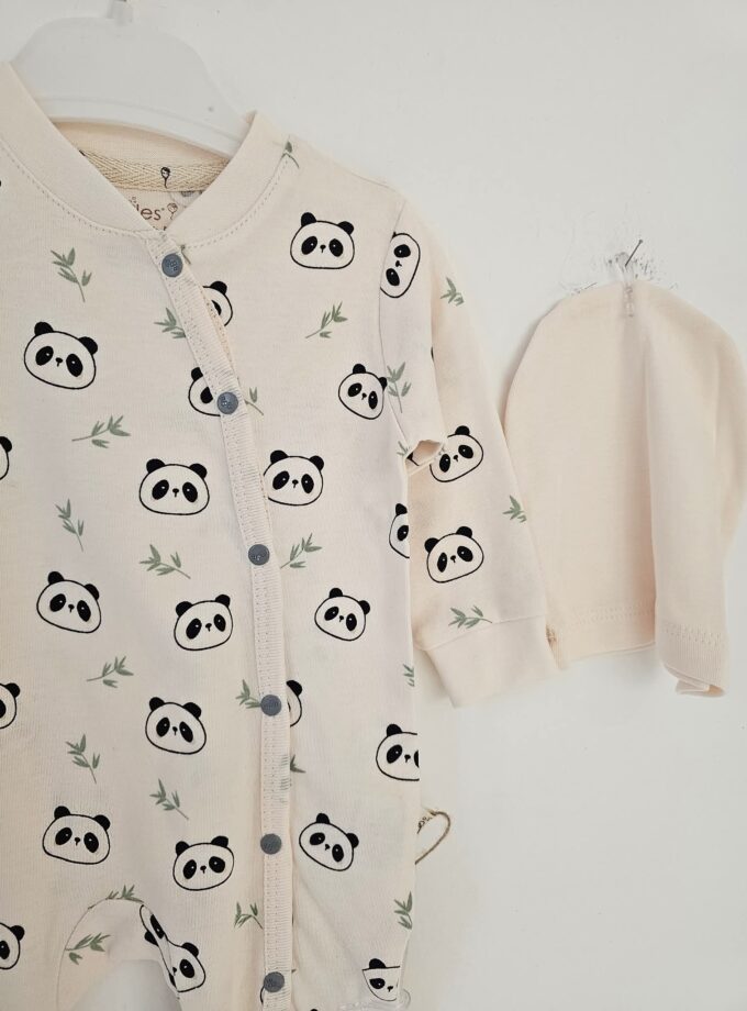 Φορμάκι Panda Εκρού Bebe