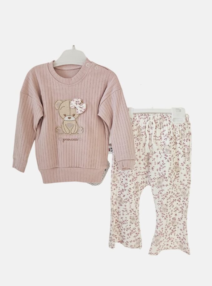 Σύνολο Bear Flowers Φρεζ Bebe