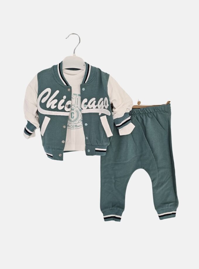 Σύνολο Τριπλό Chicago Green Bebe